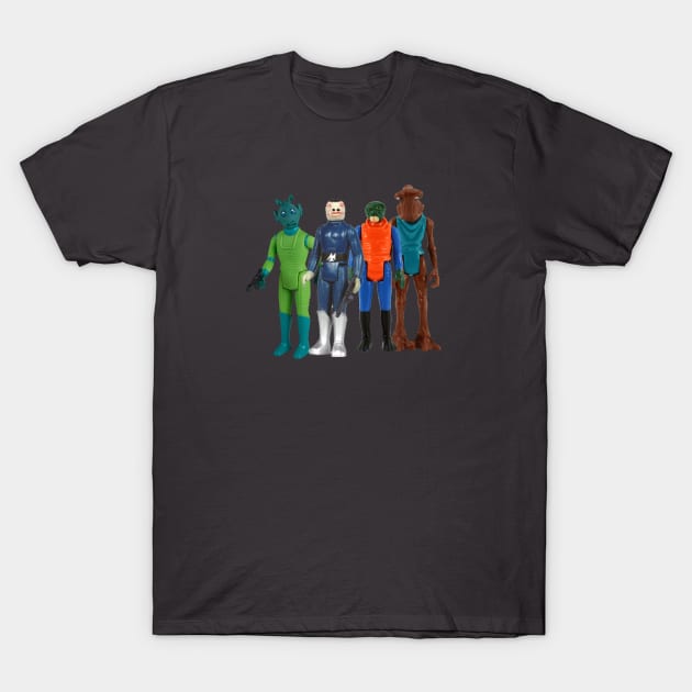 Kenner's Creature Gang (Blue) T-Shirt by That Junkman's Shirts and more!